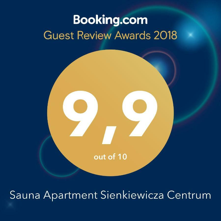 Family & Business Sauna Apartments Sienkiewicza No1 Centrum Plac Lliteratow- Piekny Apartament - 1 Bedroom With Private Sauna, Bath With Hydromassage, Parking Kielce Exterior foto